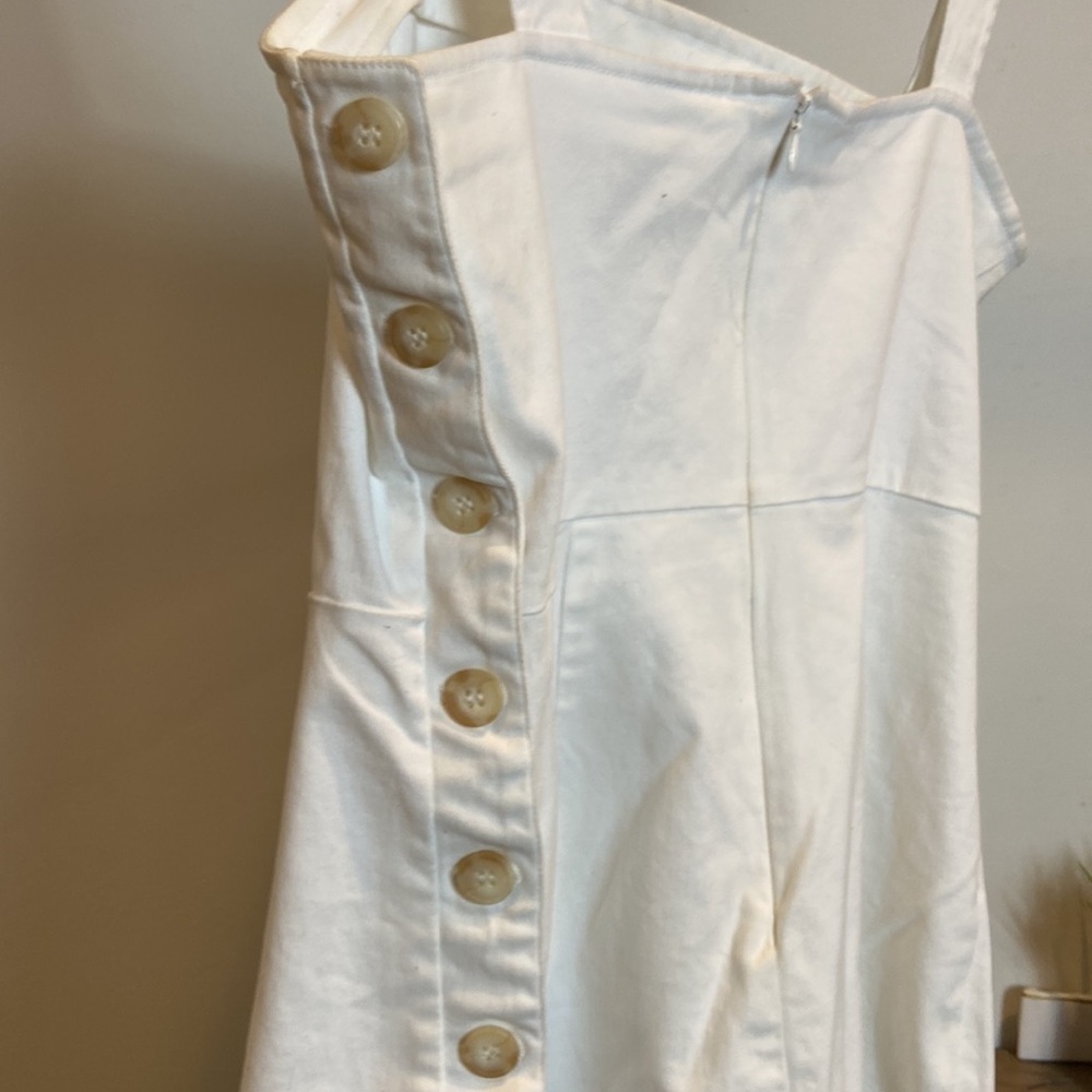 Forever 21 White Jumper Side Button - Picture 7 of 11